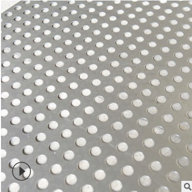 现货市政冲孔围挡板 圆孔洞洞板围挡 建筑工地抗风烤漆冲孔网围挡图2