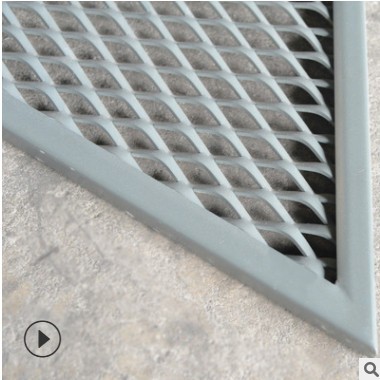 厂家批发不锈钢板网 机械设备铝板网罩 隔音墙喷涂装饰铝板网图3