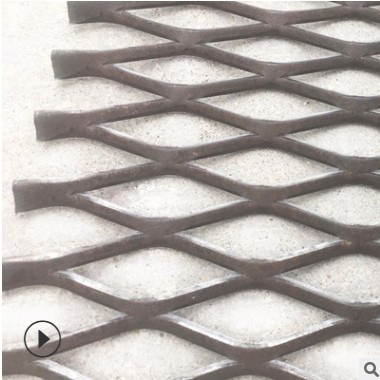 厂家钢板网菱形孔重型钢板网 8厘加厚脚踏钢板网片金属网片批发图2
