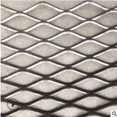厂家钢板网菱形孔重型钢板网 8厘加厚脚踏钢板网片金属网片批发