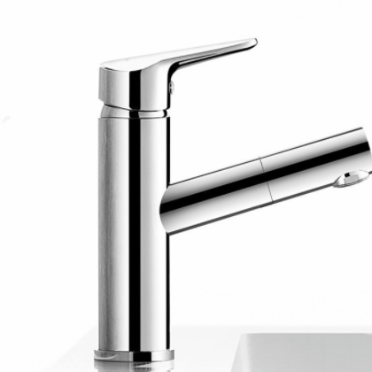 全铜高品质高标电镀抽拉式面盆冷热水龙头洗脸洗手洗菜盆冷热龙头图2