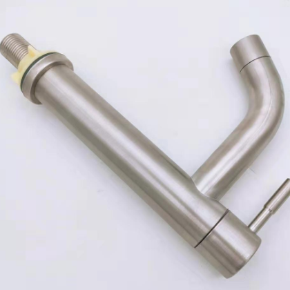 自产直销 正宗304不锈钢单冷水面盆龙头陶瓷洗手盆龙头台上盆龙头图2