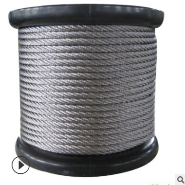 不锈钢钢丝绳 201/304 316钢丝绳装修设施及施工多股 钢丝绳批发图2