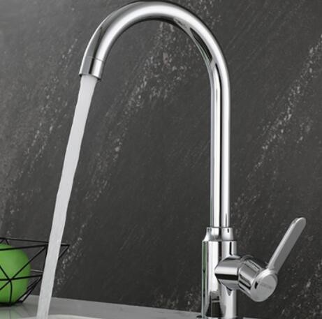 厨房水龙头冷热不锈钢电镀洗菜盆洗碗池旋转加厚水槽滚珠厨房龙头图2