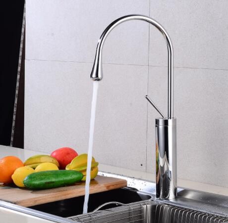 转动厨房龙头 黑古欧式面盆龙头 台上盆冷热水龙头图3