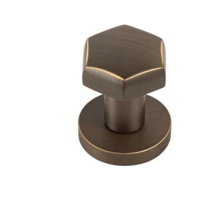 厂家货源单面隐形门锁全铜极简暗门锁黑色轻奢球形门把手室内锁具图2