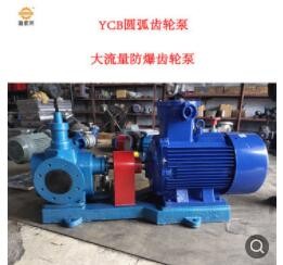 供应YCB50圆弧齿轮泵润滑油机油输送泵低噪音燃油增压泵 卸车泵图2
