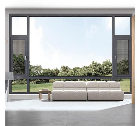 断桥铝门窗批发阳台全景窗户上官盾厂家直供别墅落地窗平开铝合金图3