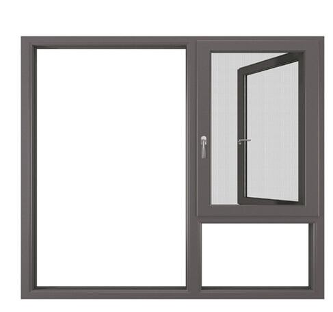 厂家直供封阳台双层玻璃断桥铝门窗上官盾隔音隔热平开铝合金窗户图2