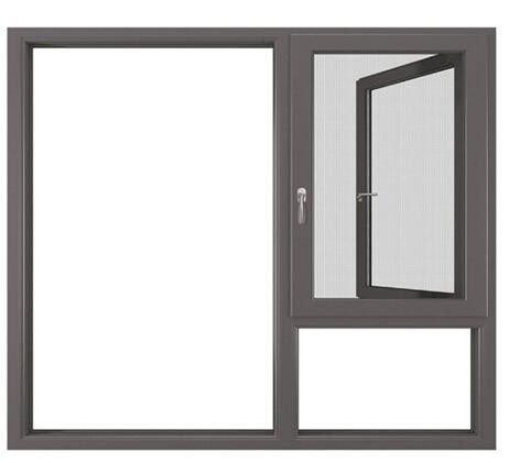 佛山铝合金门窗封阳台玻璃上官盾断桥铝平开别墅落地窗隔音窗批发图2