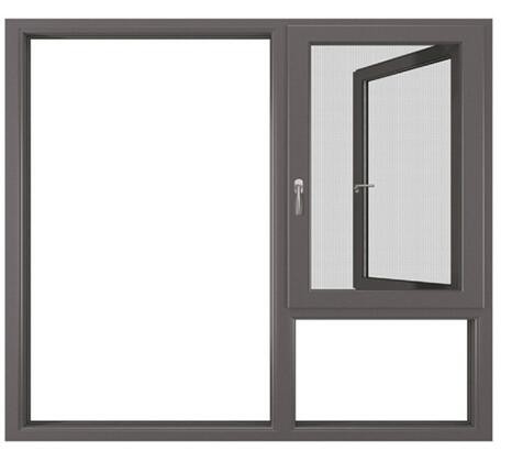 源头大厂批发铝合金门窗厂家封阳台上官盾断桥落地窗平开隔音窗户图2