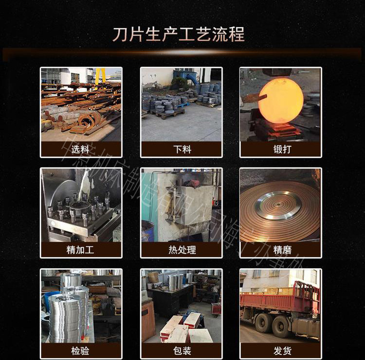 分板机刀片生产流程