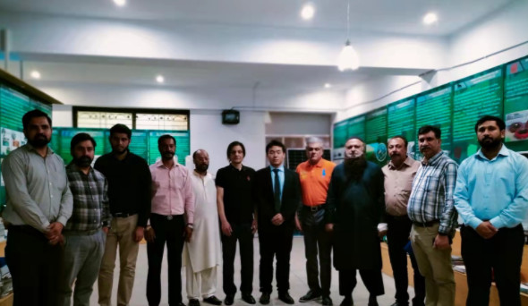 巴基斯坦五金协会组团线下参观珠峰海外仓，线上对接国内供应商