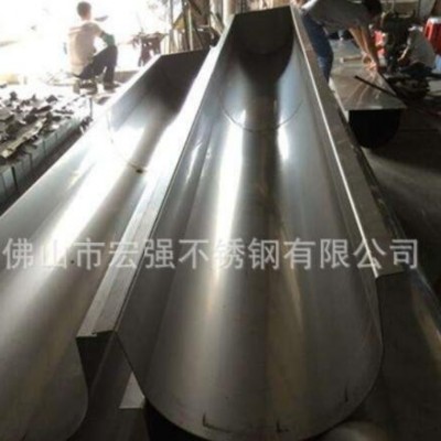 304不锈钢天沟排水槽 加工316不锈钢排水天沟雨水沟盖板集水槽