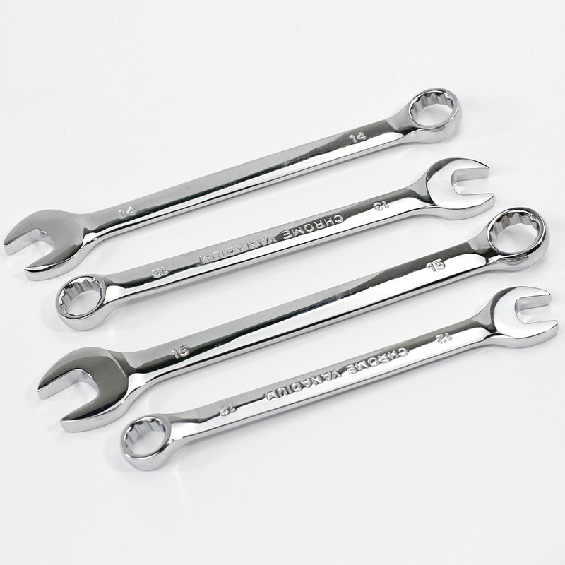 8-32mm全规格电镀镜面亚光两用扳手开口扳手梅花扳手图3