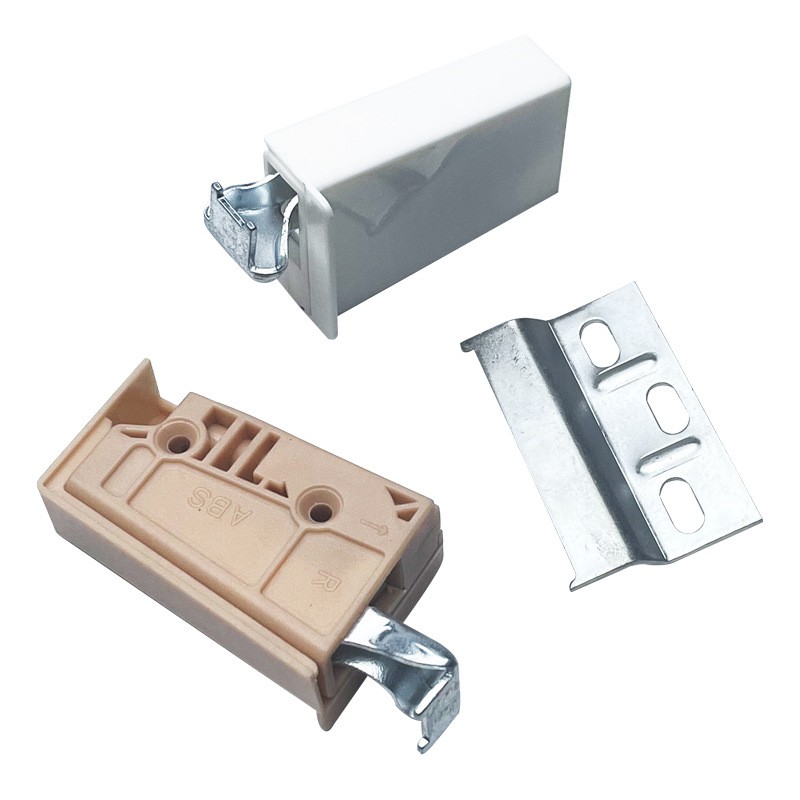 橱柜壁柜吊码明装连接件挂码塑料ABS微调隐藏式带盖挂柜配件批发图3