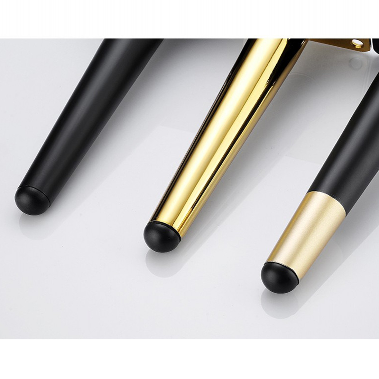 批发轻奢双色金属电视柜茶几脚沙发支撑脚家具鞋架浴室柜铝合金腿图3