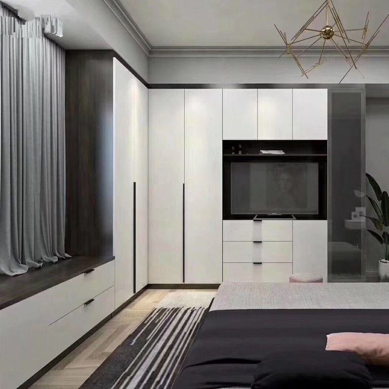 直销定制新款现代简约拉手隐形封边橱柜衣柜拉手暗黑抽屉柜门把手