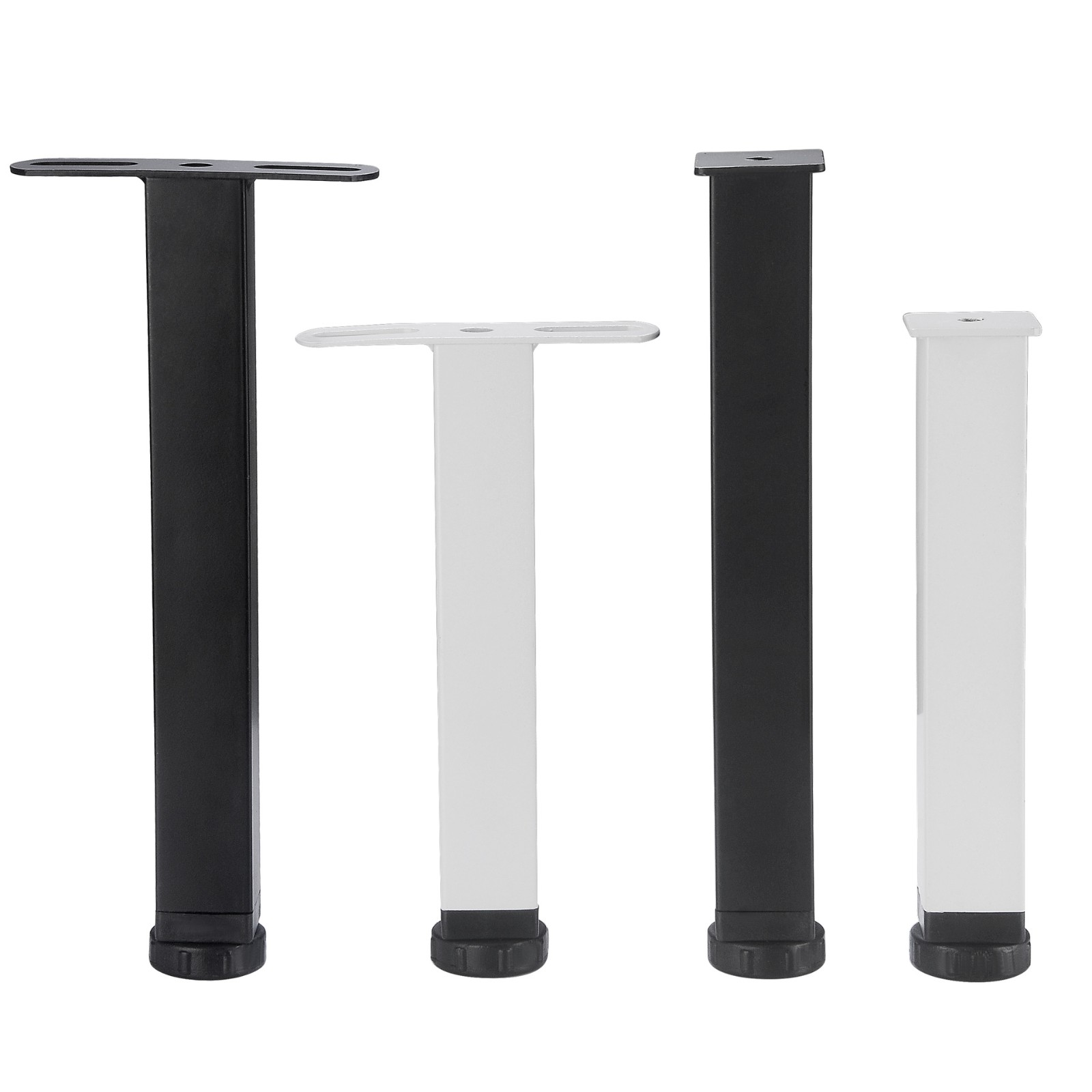 排骨架配件床腿 可调节伸缩T型支撑脚 榻榻米方形金属铝合金床脚