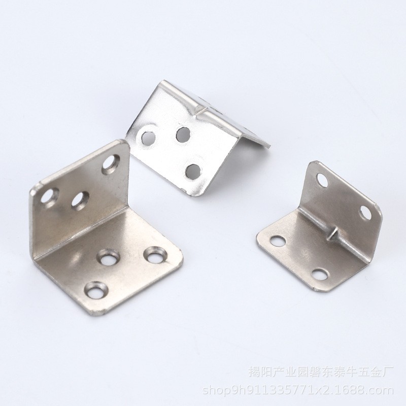 L型直角角码 支架板托家具固定连接配件卫生间隔断加厚90度角铁图3