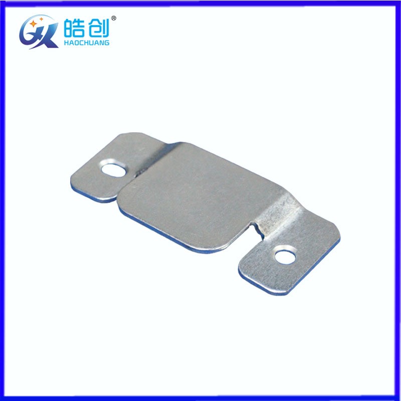 沙发铁片五金配件2.0mm连接片A圆头两孔山字插件厂家直供图3