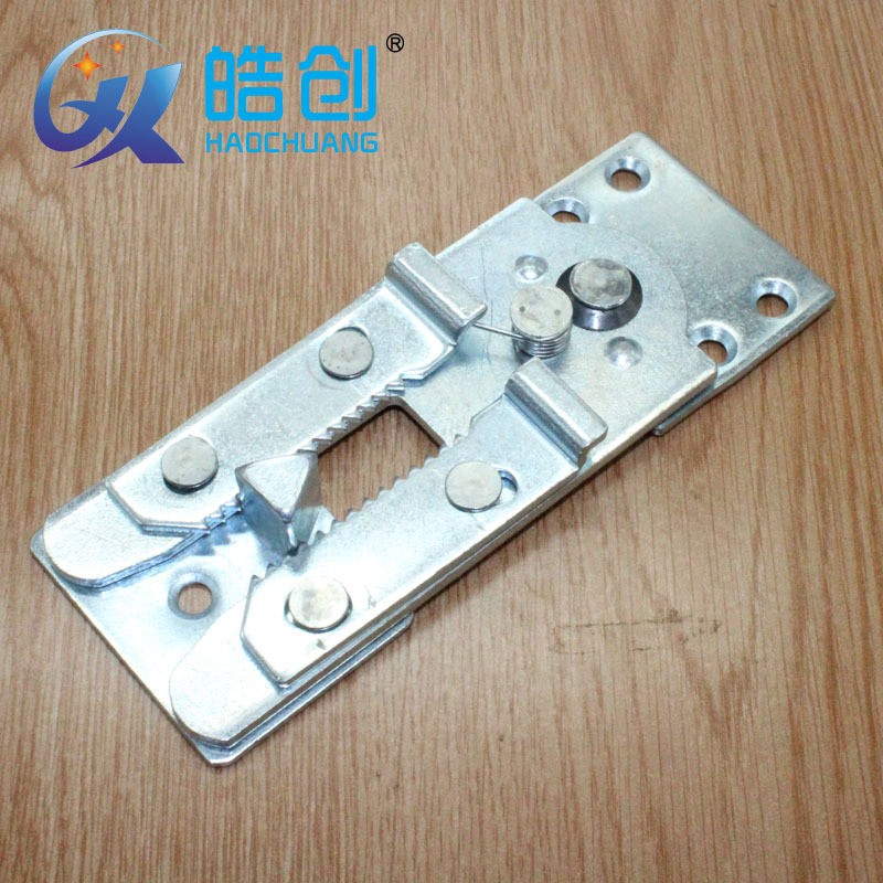 皓创厂家直供短款鳄鱼插扣沙发插件固定连接件家具五金配件图2