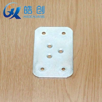 皓创厂家直供加厚24铁角码L形直角层板托固定连接件家具五金配件