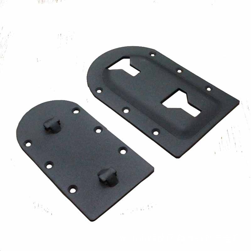 皓创厂家二合一双挂扣 床托连接件 U形挂扣家具五金配件图2