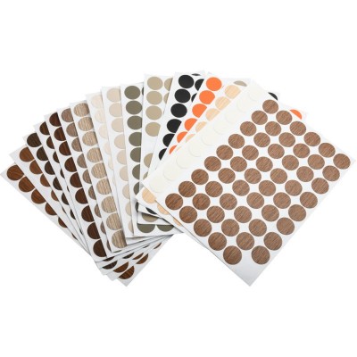 包邮家具贴纸三合一环美贴衣柜门口封边螺丝钉眼灰色美容遮挡孔盖