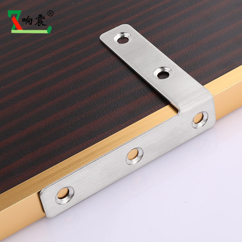 不锈钢TL型折弯角码90度直角固定件加固三角铁支架托架万 能连接件图2