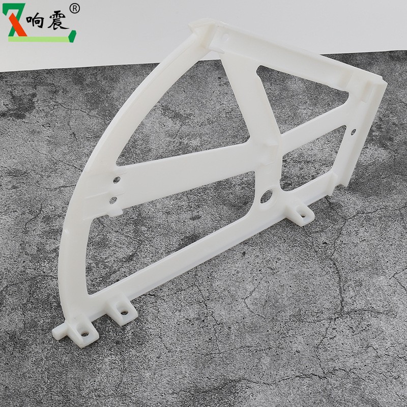 翻斗鞋柜配件下翻塑料配件鞋柜翻转架单层双层三层柜翻板配件五金图2