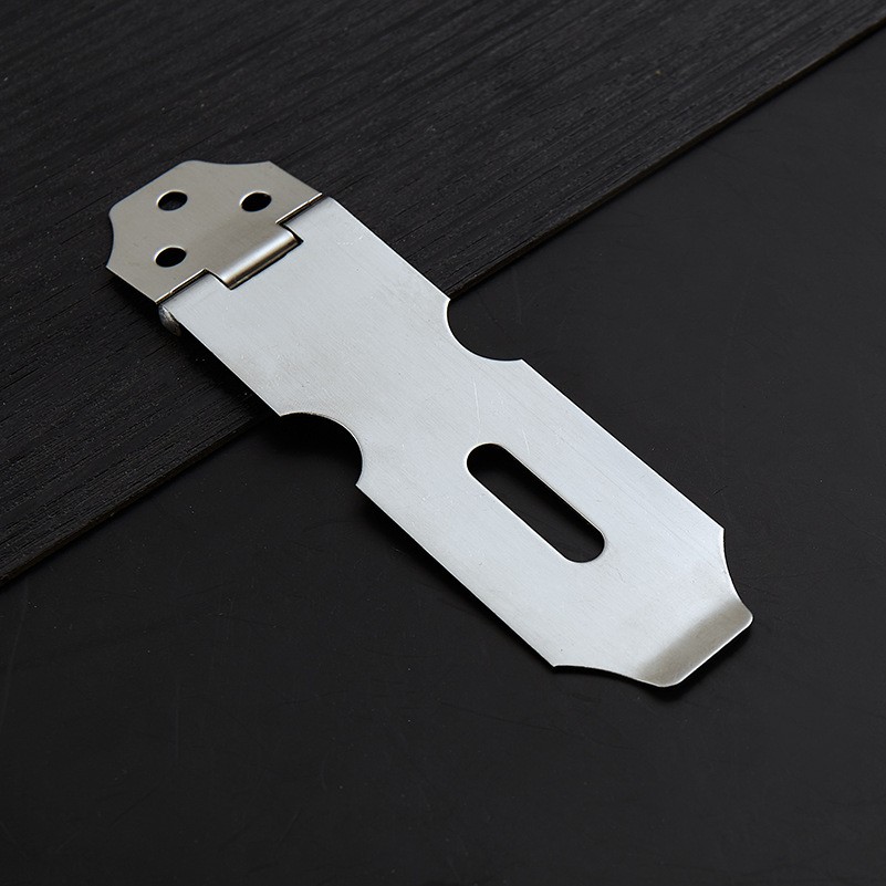 不锈钢搭扣门锁柜门抽屉锁老式木门栓锁扣卡扣固定明装插销门鼻子图2