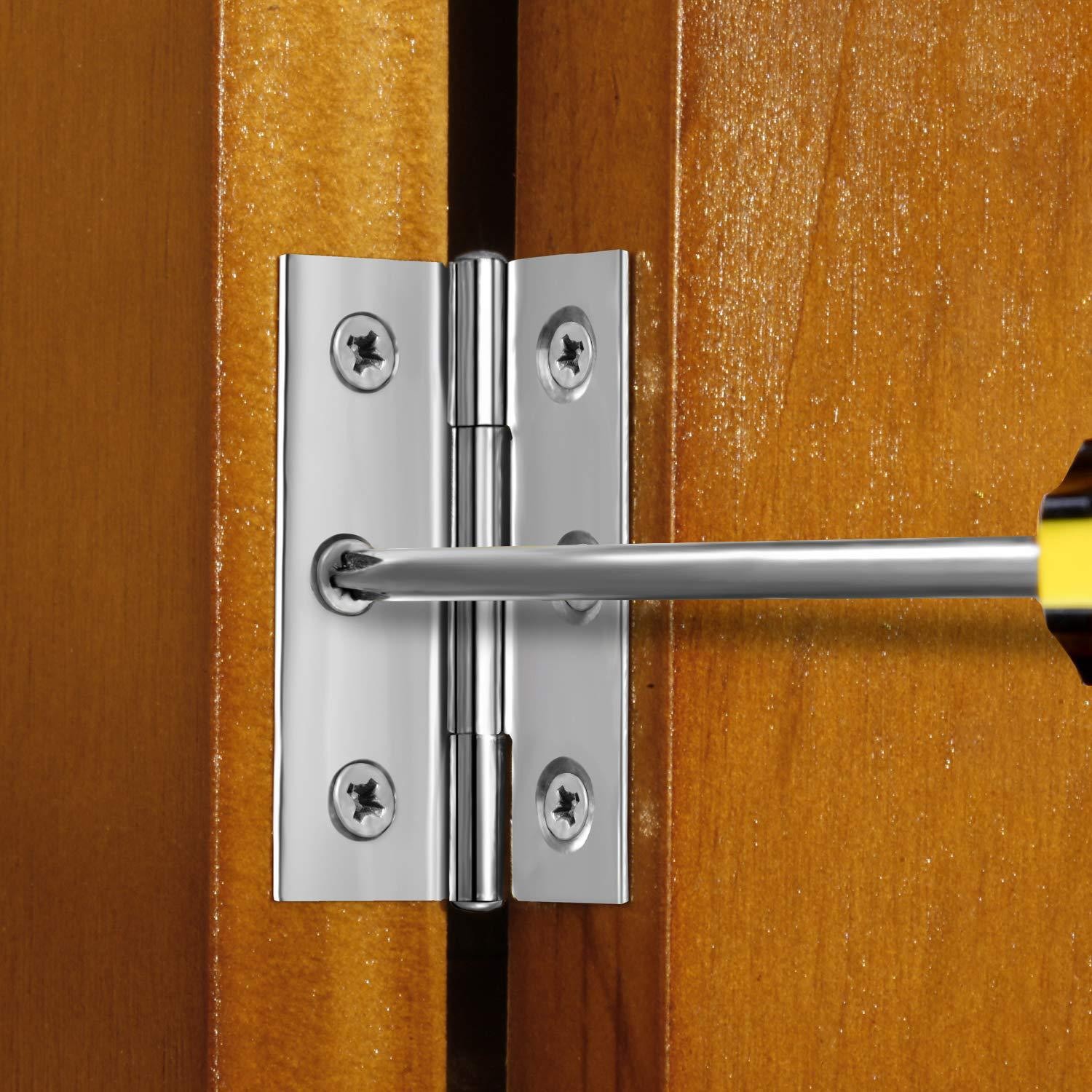 亚马逊跨境不锈钢2英寸44x32mm家居家具折叠钢琴橱柜门铰链小合页图3