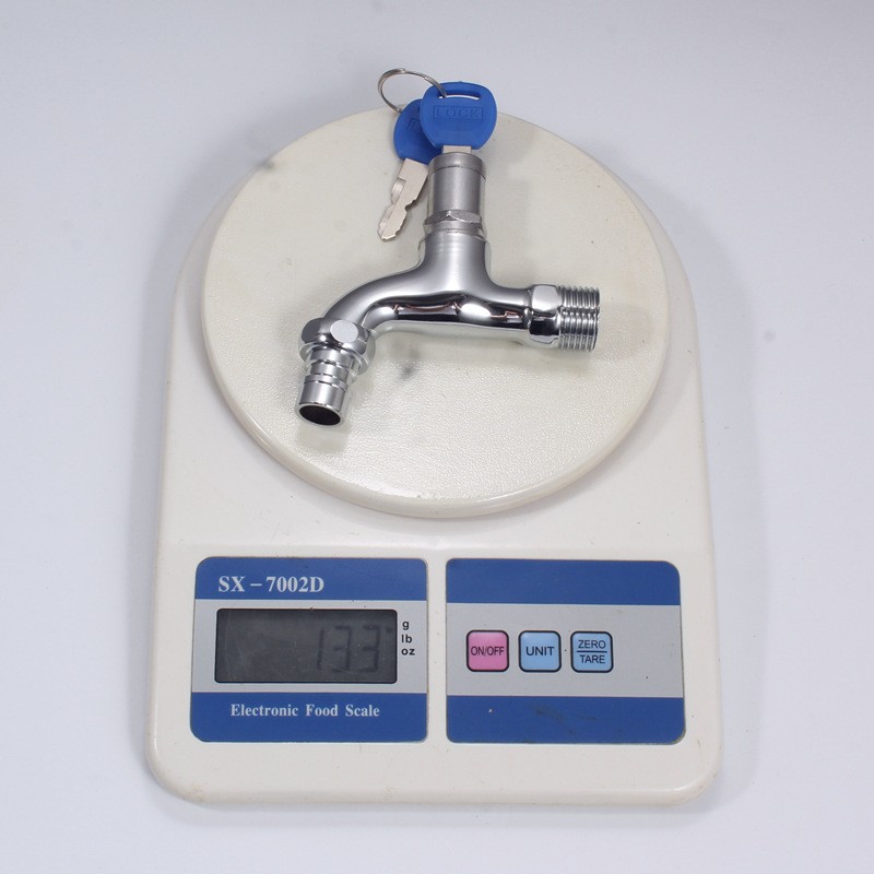 户外防盗水带锁水嘴便宜的带钥匙水龙头廉价单冷快开小龙头厂家图3