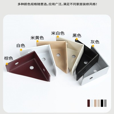加厚三角万能角码三面固定支撑器家具多功能直角90度木板连接角铁