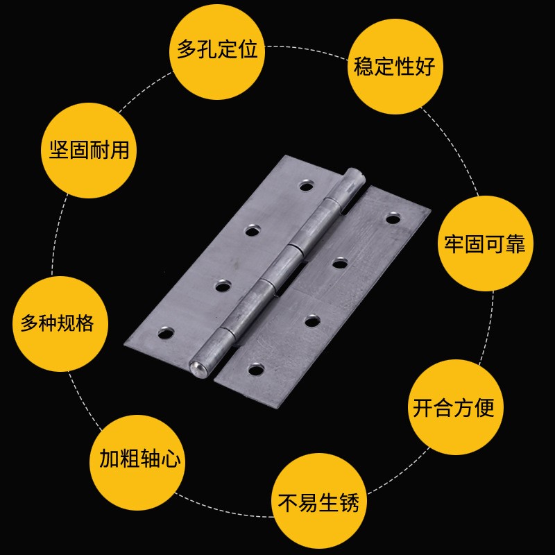 现货供应铁合页柜门合页箱包合页老式木门合页普通合页多规格批发图2