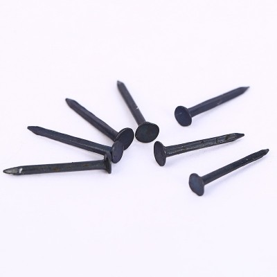 现货供应鞋钉尖钉 黑色铁钉大头钉鞋钉 橱柜钉芝麻钉木板钉批发