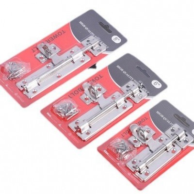 【明达五金】 4/6/8寸不锈钢左右插销 左右门栓 专业批发量大从优