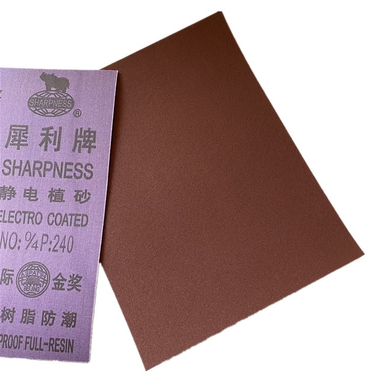 现货供应 犀利牌砂布除锈 砂纸 纱布 打磨家具墙面工艺品 铁砂布