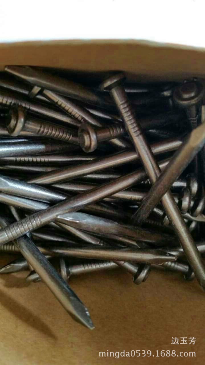 黑色特种水泥钉特种钢钉高强度涂料钉墙钉挂画相框混泥土水泥钉图2