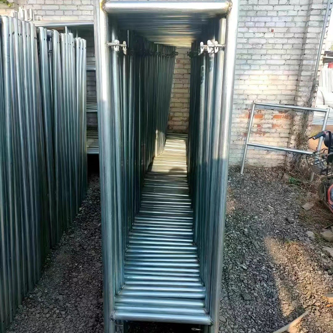 门式梯形脚手架组合型脚手架 建筑装修移动式镀锌脚手架 批发图2