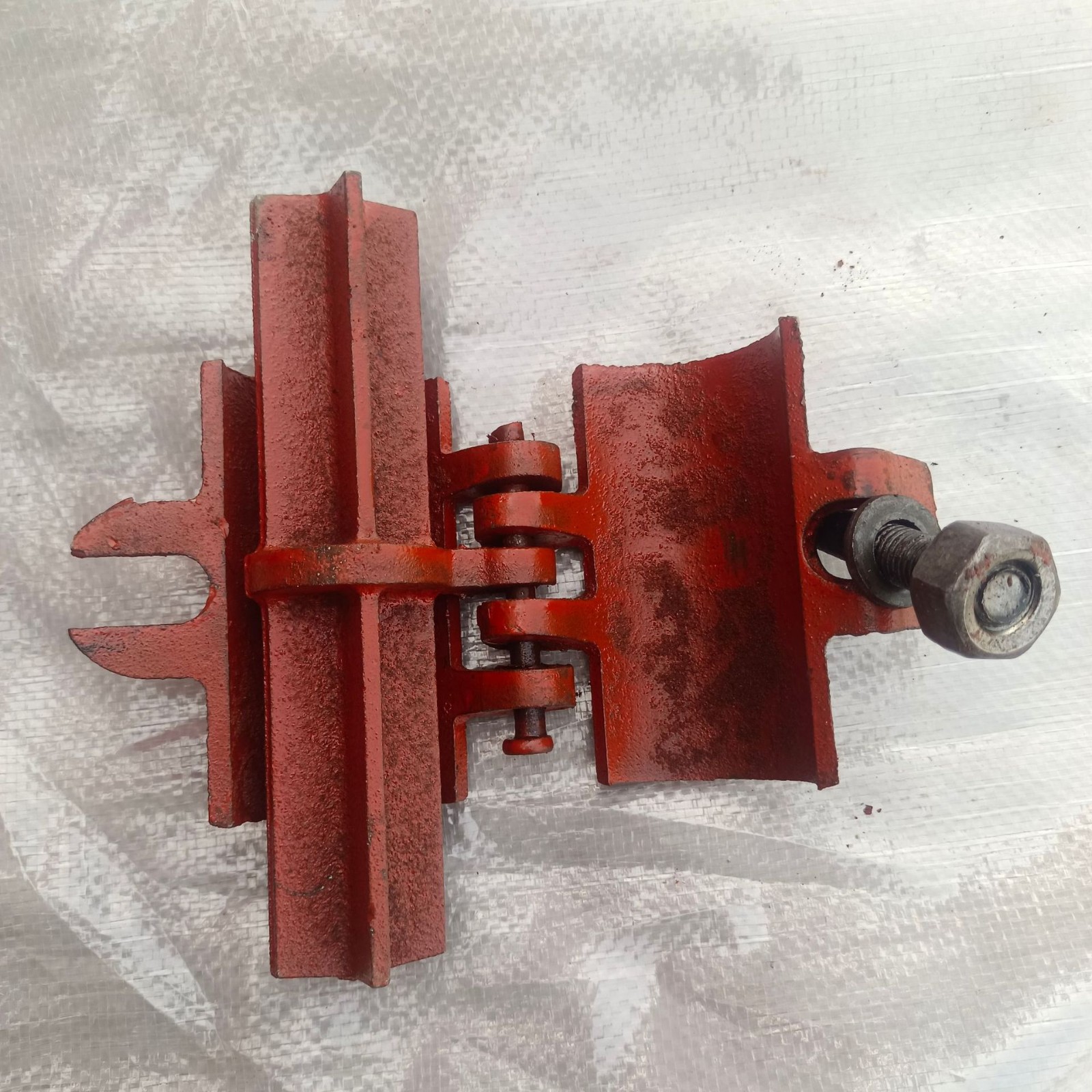 定制十字扣件 建筑工地固定钢管脚手架用十字旋转对接扣件图3