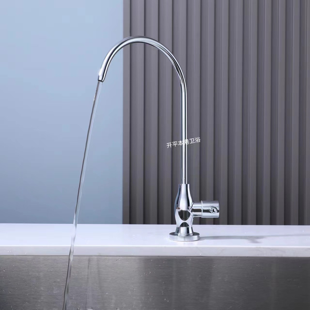 跨境304不锈钢电镀直饮净水器水龙头2分3分4分快接式厨房饮水龙头图2