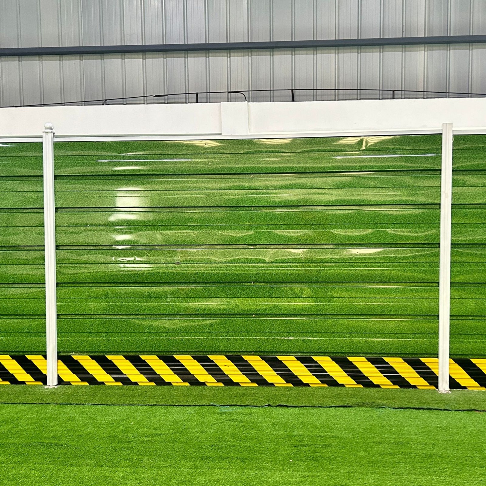 市政围挡小草纹围栏铁皮彩钢装配式围挡工地施工围挡可隔离护栏网图3