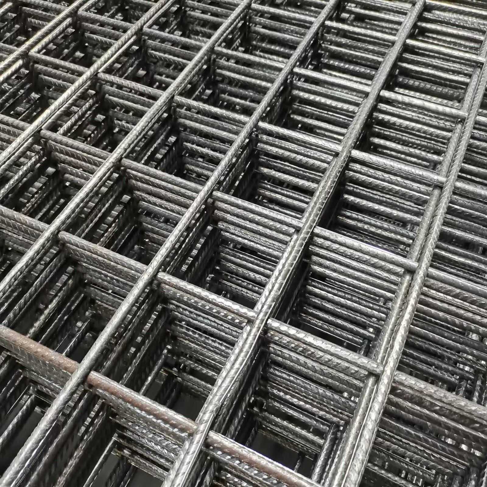房屋建筑地面防裂钢筋网片桥梁带肋加粗螺纹钢筋网片地暖铁丝网片图3