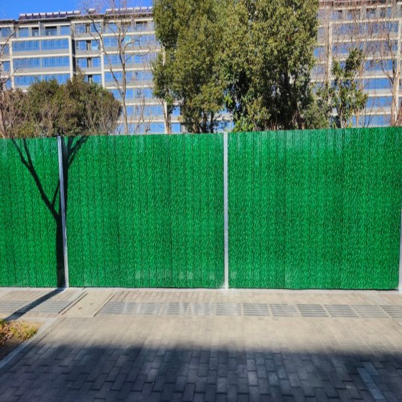 围挡建筑工地施工彩钢市政交通护栏隔离围栏装配式绿色铁皮护栏网图2