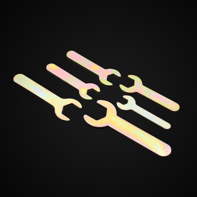 厂家直销现货批发简易冲压开口扳手一次性配套家具卫浴便宜小扳手