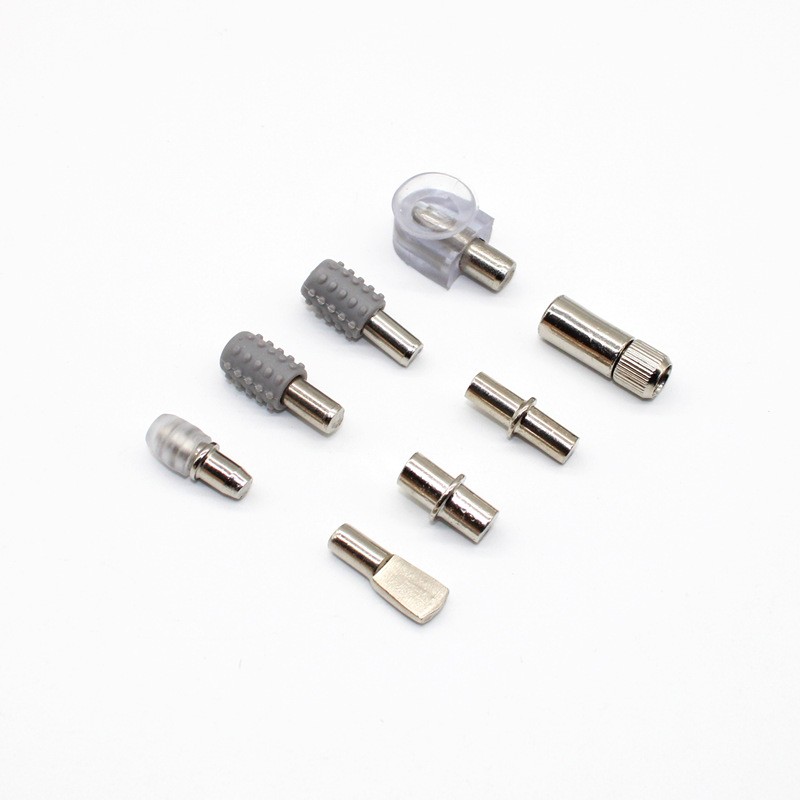 隐形玻璃层板托架活动隔板钉支架衣柜橱柜木板柜子固定板托钉吸盘图2