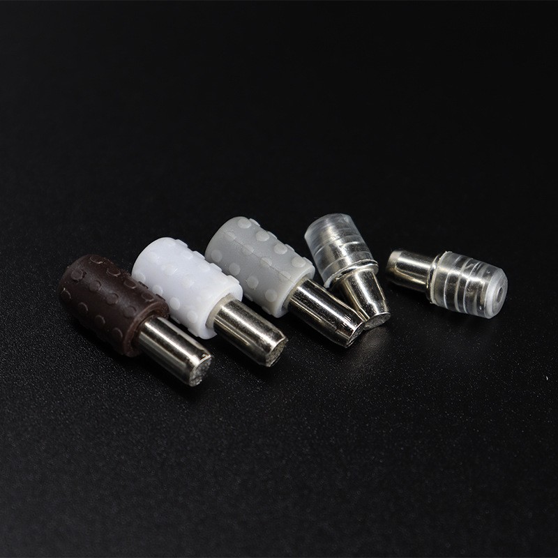 M5M6中轴层板托胶套 家具衣柜隔板托防撞防滑胶套 隔板钉塑料胶套图2