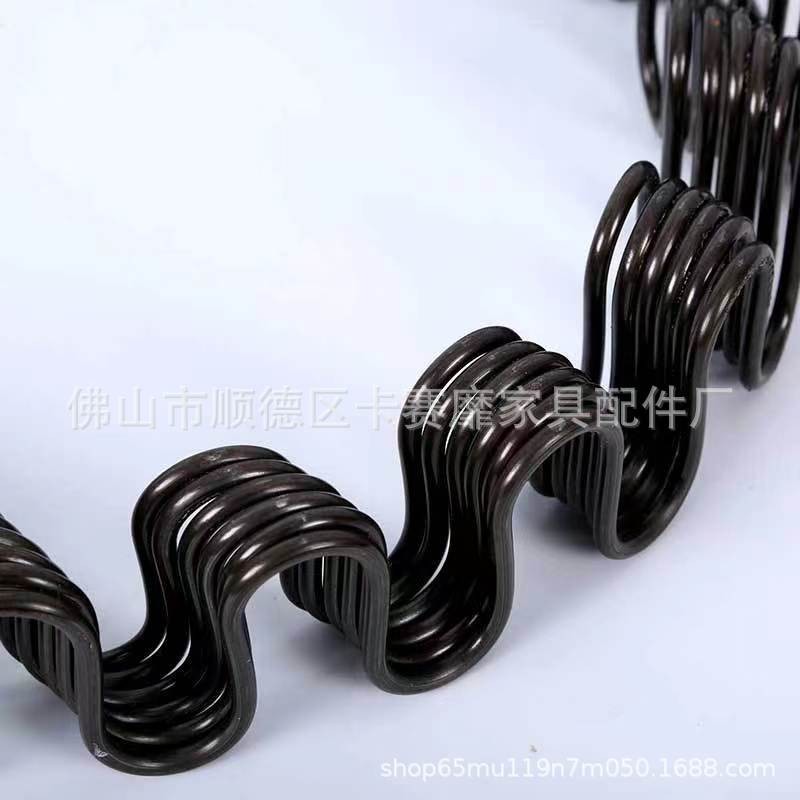 厂家批发现代简约多功能沙发配件固定弹簧铁支架弹簧包沙发坐感器图2